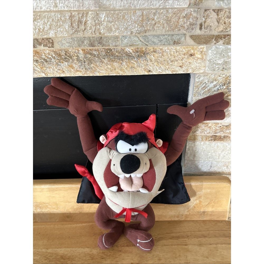 Taz Tasmanian Devil Costume Plush Looney‎ Tunes Nanco Stuffed Animal 2002 13"